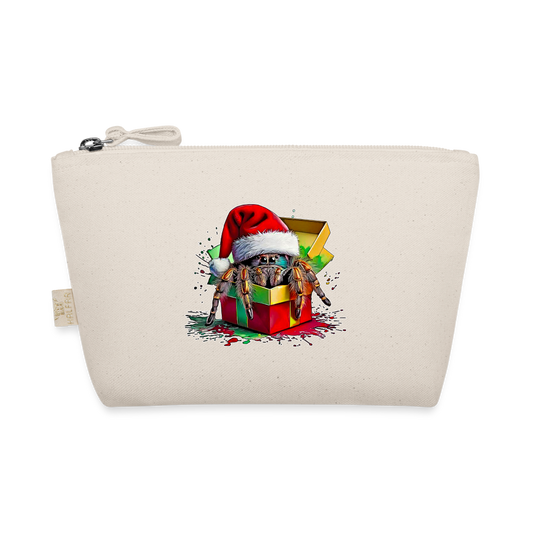 Täschchen Weihnachtsgeschenk Springspinne - Natur