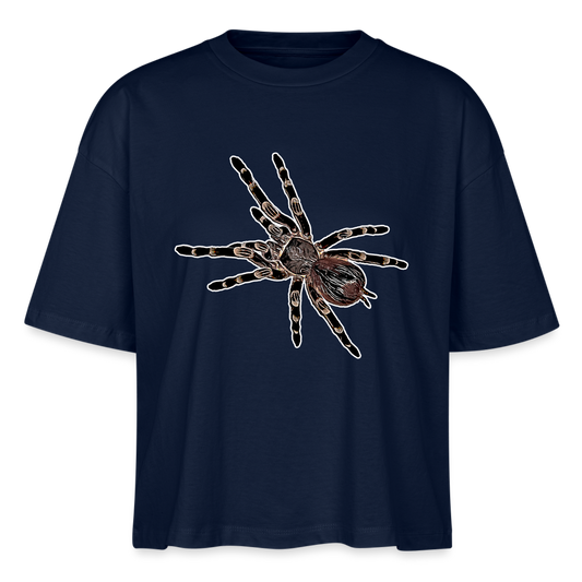 Frauen Stanley & Stella Boxy Bio-T-Shirt Acanthoscurria geniculata - Navy