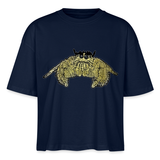 Frauen Stanley & Stella Boxy Bio-T-Shirt Hyllus diardi - Navy