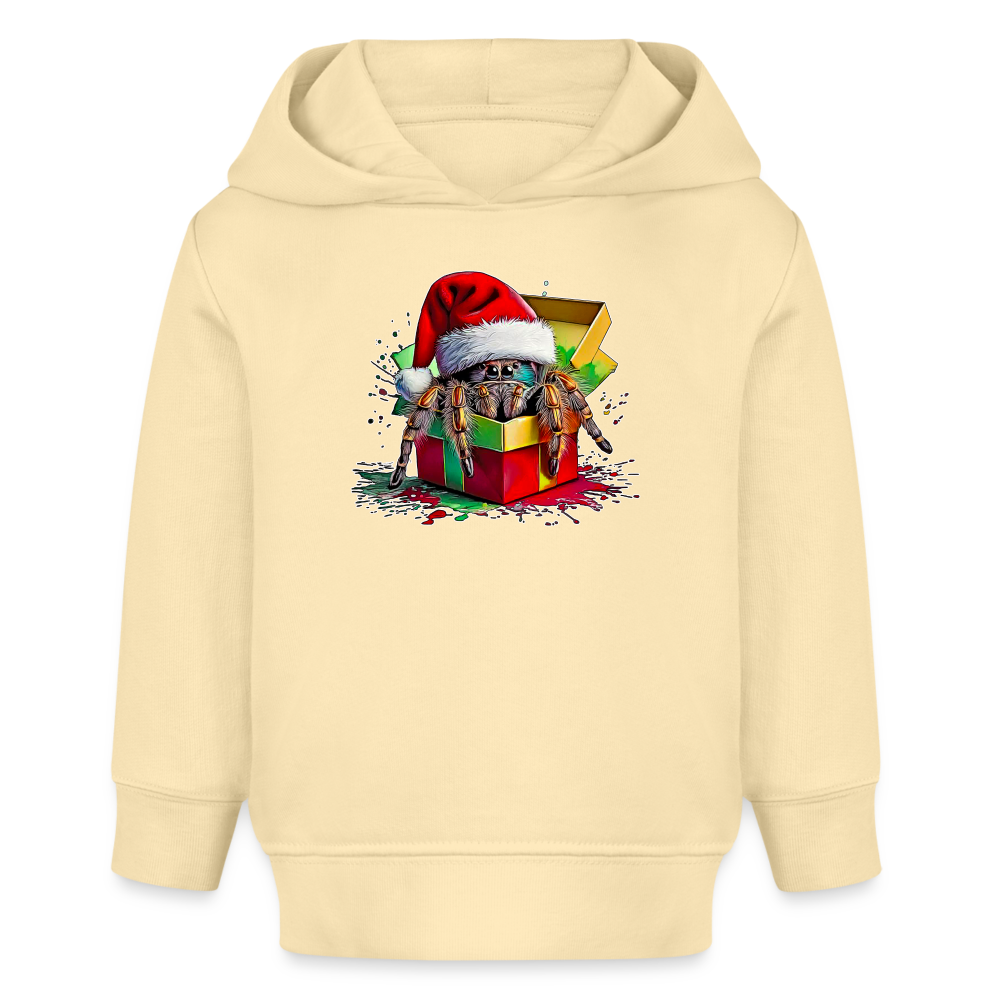 Baby Stanley & Stella Bio Hoodie Weihnachtsgeschenk Springspinne - Creme