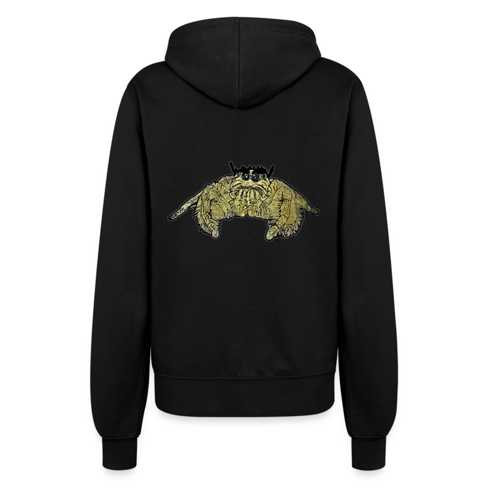 Frauen Zip-Hoodie Hyllus diardi - Schwarz