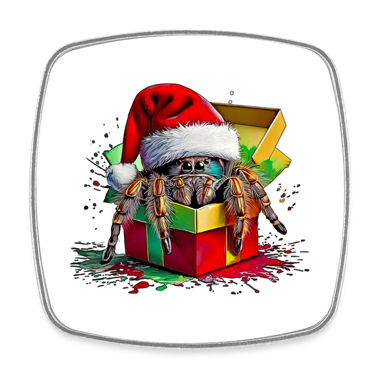 Kühlschrankmagnet Weihnachtsgeschenk Springspinne - Weiß