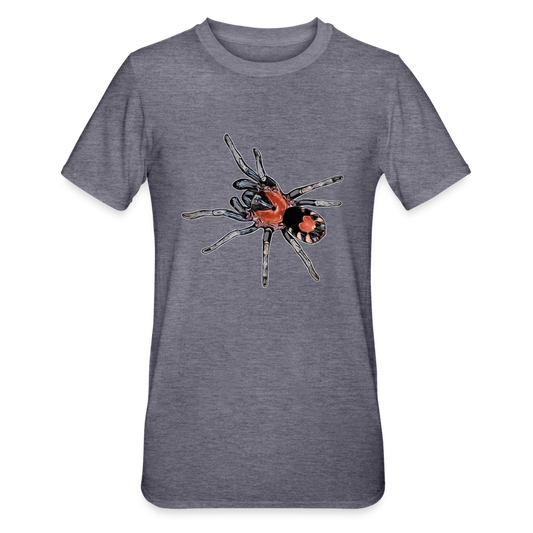 Unisex T-Shirt Cyriocosmus elegans - Navy meliert