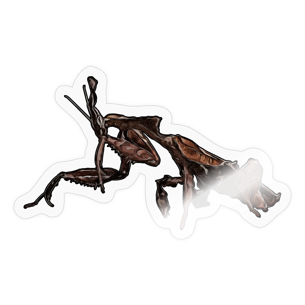 Sticker Phyllocrania paradoxa 2 - Transparent glänzend