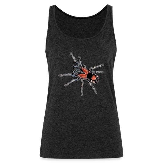 Frauen Tank Top Cyriocosmus elegans - Anthrazit