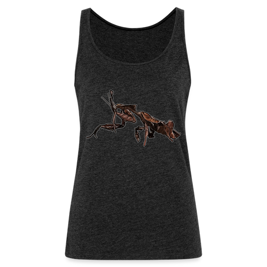 Frauen Tank Top Phyllocrania paradoxa female 2 - Anthrazit