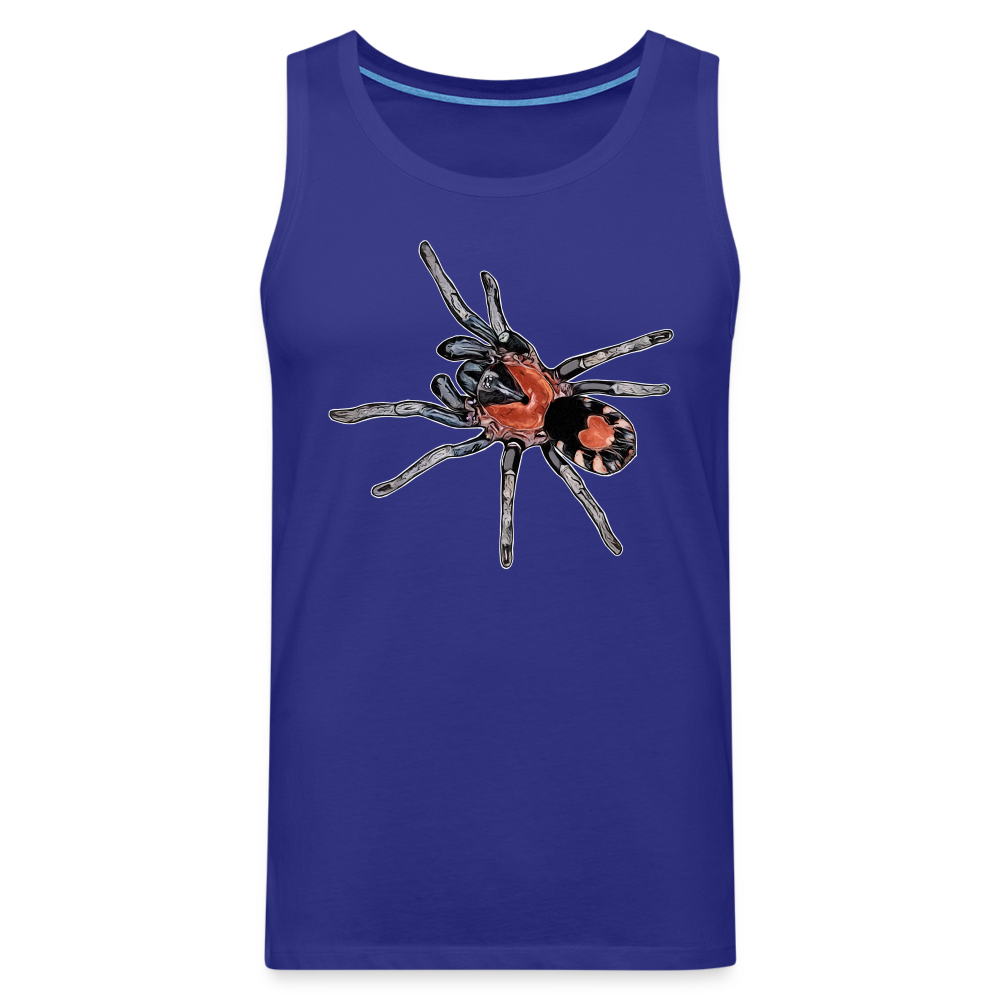 Männer Tank Top Cyriocosmus elegans - Königsblau