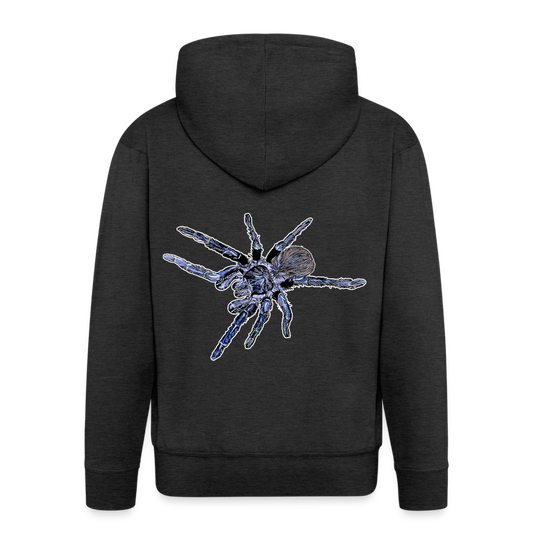 Männer Zip-Hoodie Pterinopelma sazimai - Anthrazit