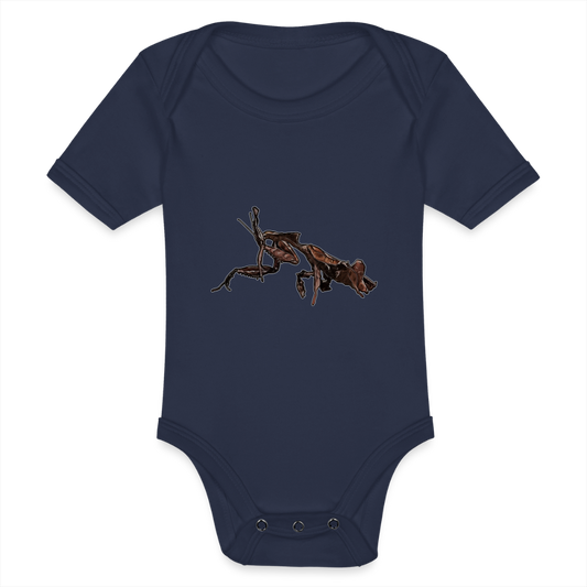 Baby Body kurz Phyllocrania paradoxa female 2 - Dunkelnavy