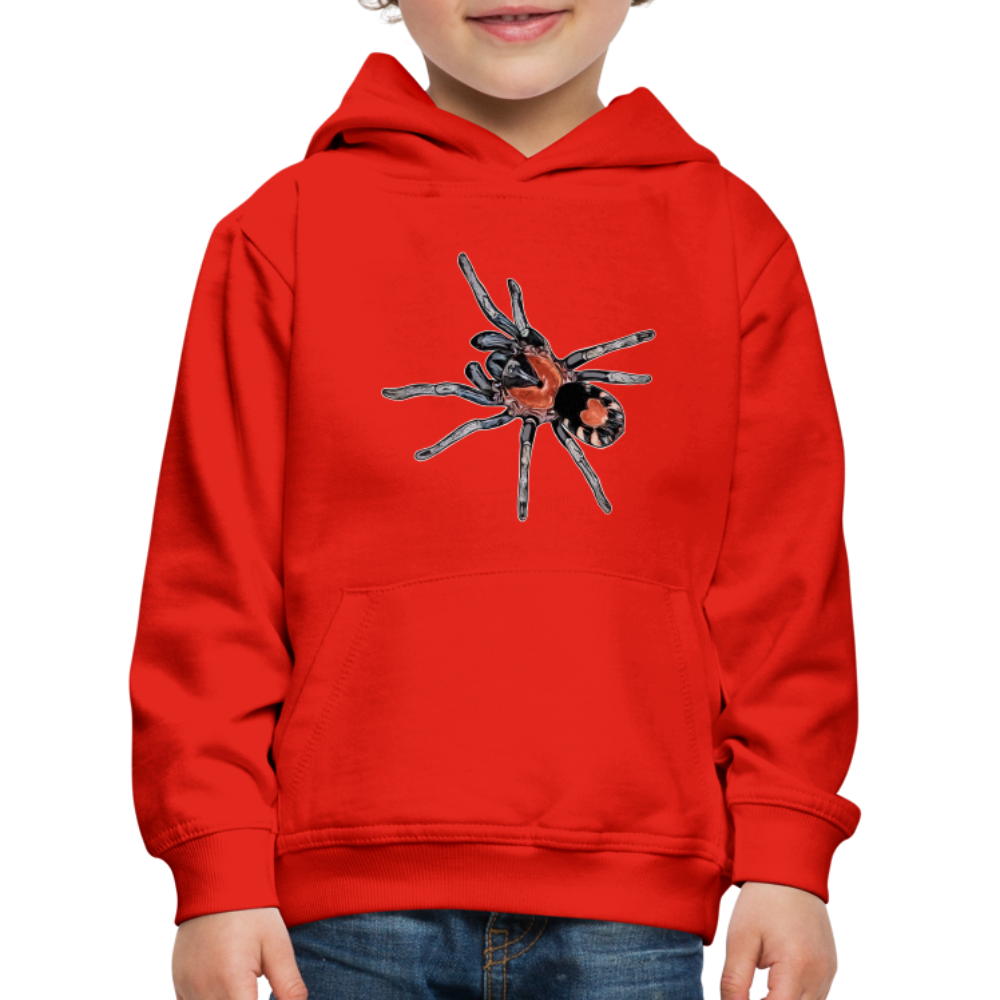 Kinder Hoodie Cyriocosmus elegans - Rot