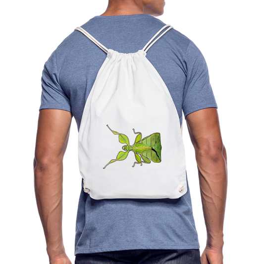 Turnbeutel Phyllium philippinicum female - weiß