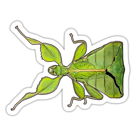 Sticker Phyllium philippinicum female - Mattweiß