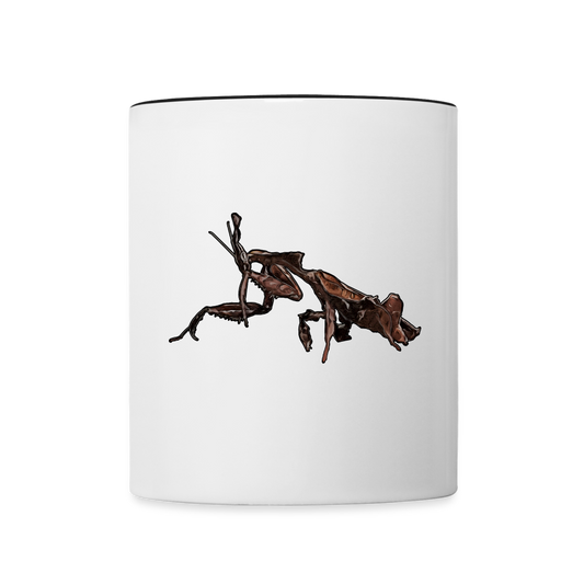 Tasse farbig Phyllocrania paradoxa female 2 - Weiß/Schwarz