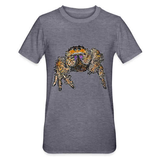 Unisex T-Shirt Phidippus regius Everglades female - Navy meliert