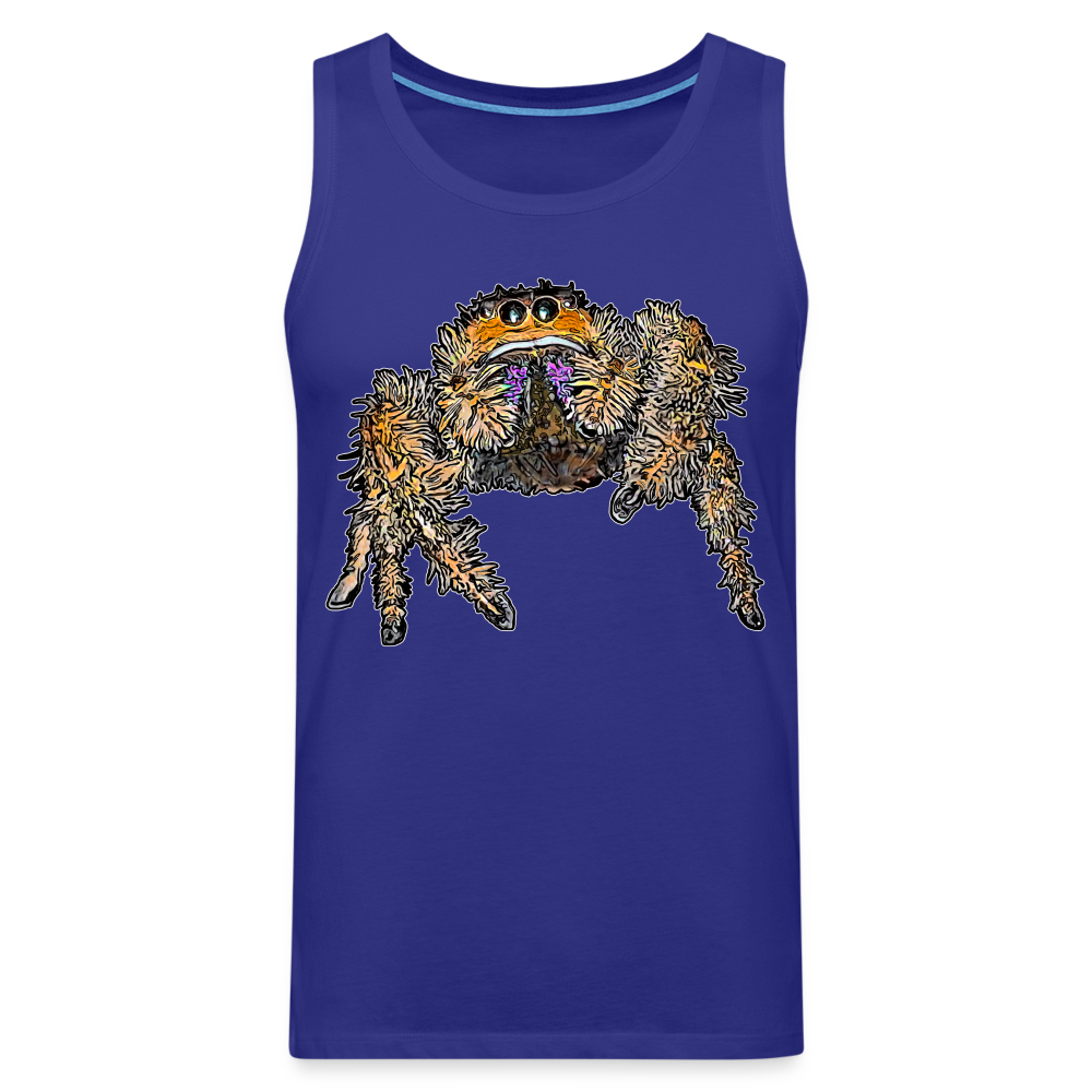 Männer Tank Top Phidippus regius Everglades female - Königsblau