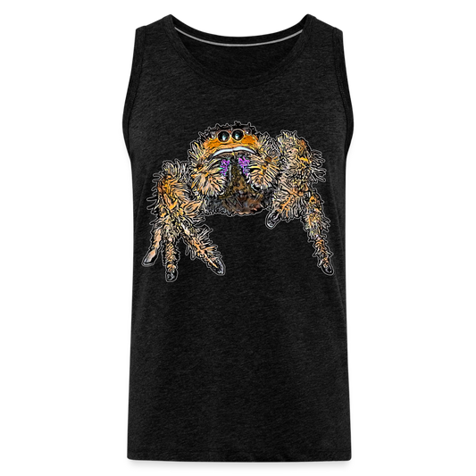 Männer Tank Top Phidippus regius Everglades female - Anthrazit