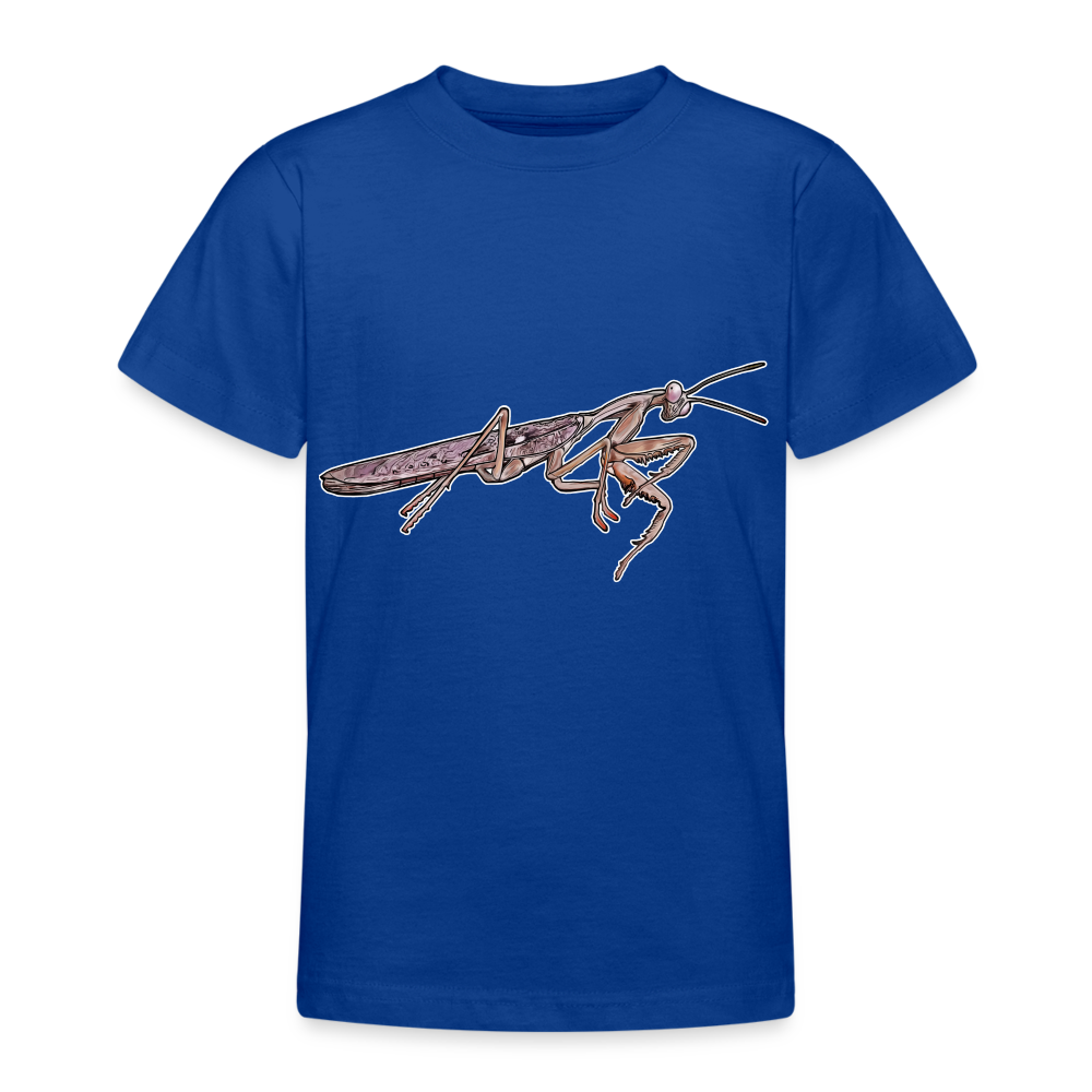 Teenager Basic T-Shirt Rhombodera kirbyi Male - Royalblau