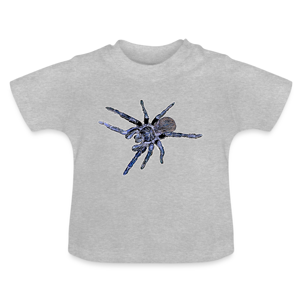 Baby T-Shirt Pterinopelma sazimai - Grau meliert