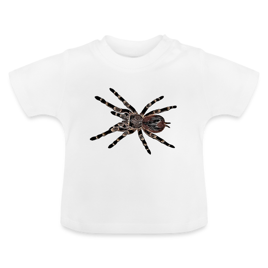 Baby T-Shirt Acanthoscurria geniculata - weiß