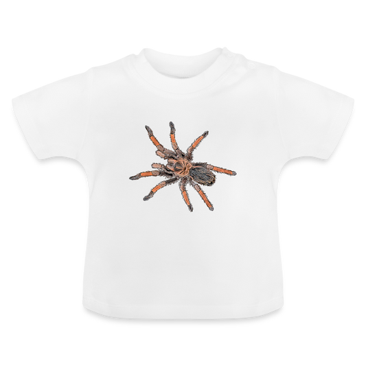 Baby T-Shirt Brachypelma emilia - weiß