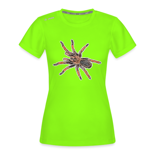 Frauen JAKO Sportswear T-Shirt Brachypelma emilia - Neongrün