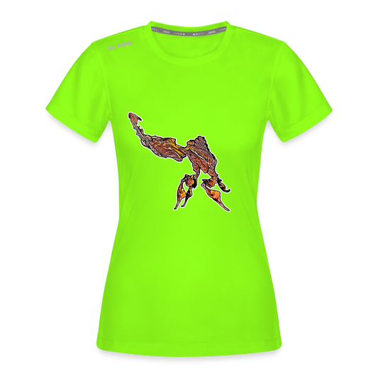Frauen JAKO Sportswear T-Shirt Phyllocrania paradoxa male - Neongrün
