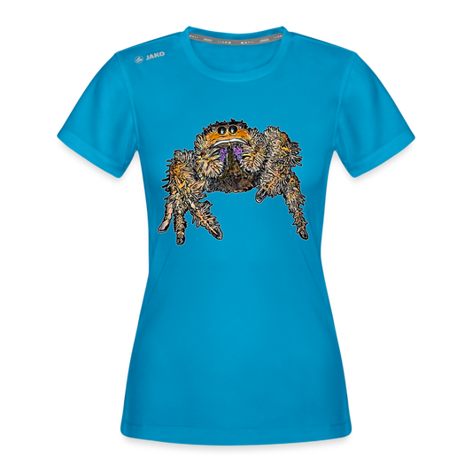 Frauen JAKO Sportswear T-Shirt Phidippus regius Everglades female - Saphirblau