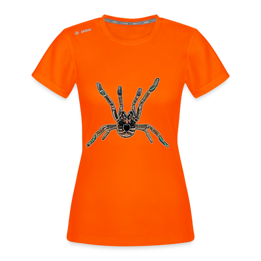 Frauen JAKO Sportswear T-Shirt Pterinochilus murinus tcf - Neonorange