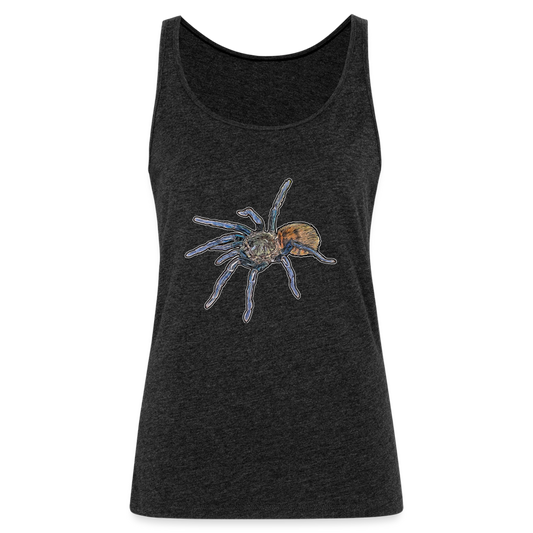 Frauen Tank Top Chromatopelma cyaneopubescens - Anthrazit