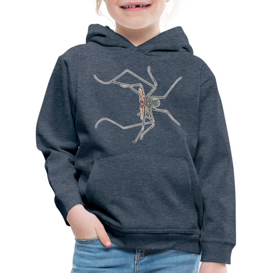 Kinder Hoodie Euphrynichus bacillifer - Jeansblau