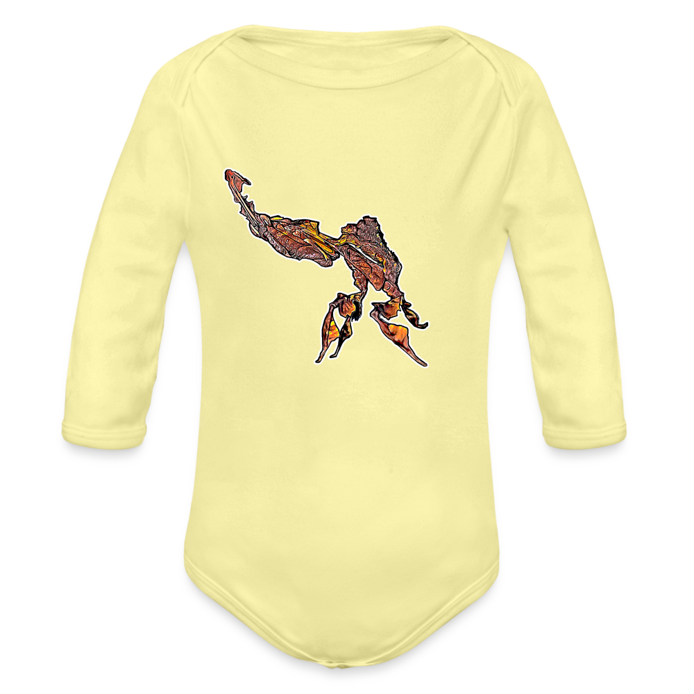 Baby Body lang Phyllocrania paradoxa male - Hellgelb