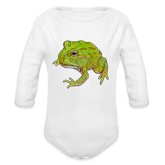 Baby Body lang Ceratophrys cranwelli Peppermint Blue - weiß