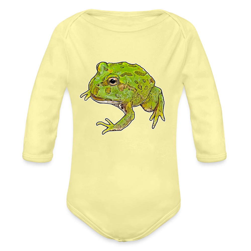 Baby Body lang Ceratophrys cranwelli Peppermint Blue - Hellgelb