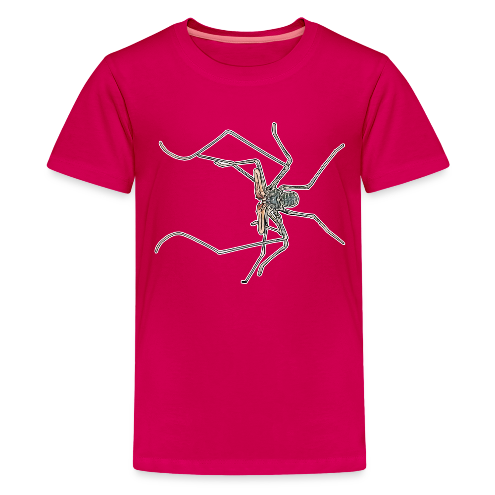 Teenager Basic T-Shirt Euphrynichus bacillifer - dunkles Pink