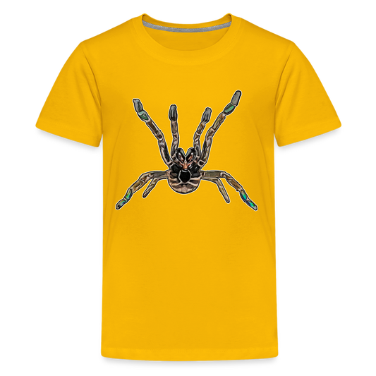 Teenager Basic T-Shirt Pterinochilus murinus tcf - Sonnengelb