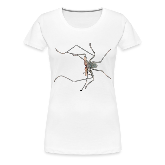 Frauen Basic T-Shirt Euphrynichus bacillifer - weiß