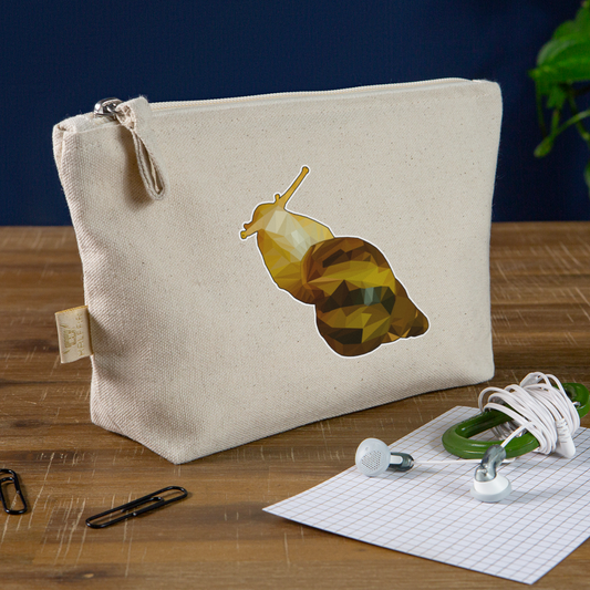 Täschchen Achatina reticulata Low Poly - Natur