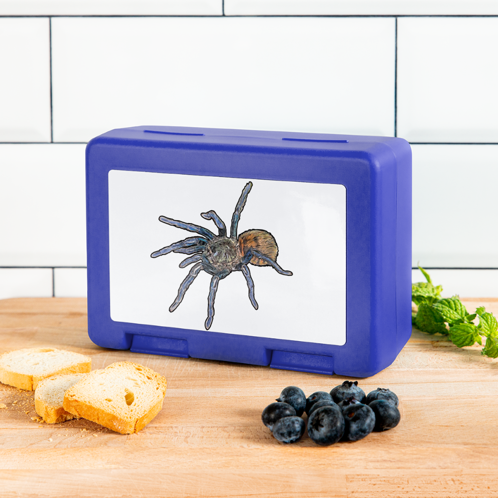 Lunchbox Chromatopelma cyaneopubescens - Royalblau