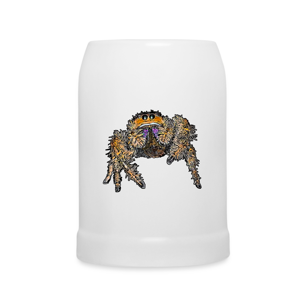 Bierkrug Phidippus regius Everglades female - weiß