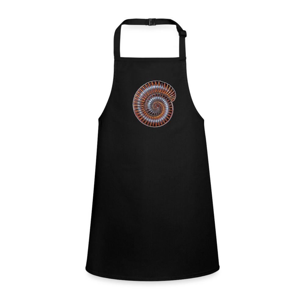 Kinder Kochschürze Archispirostreptus gigas - Schwarz