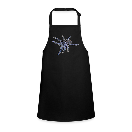 Kinder Kochschürze Pterinopelma sazimai - Schwarz
