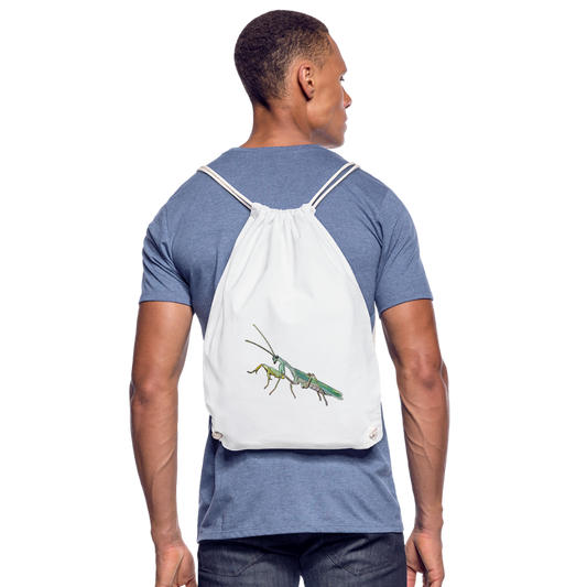 Turnbeutel Sphodromantis lineola male - weiß