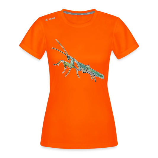 Frauen JAKO Sportswear T-Shirt Sphodromantis lineola male - Neonorange