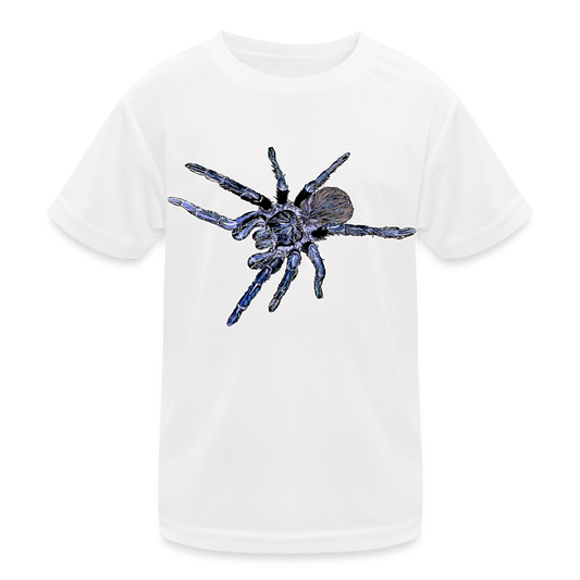 Kinder Funktions-T-Shirt Pterinopelma sazimai - weiß