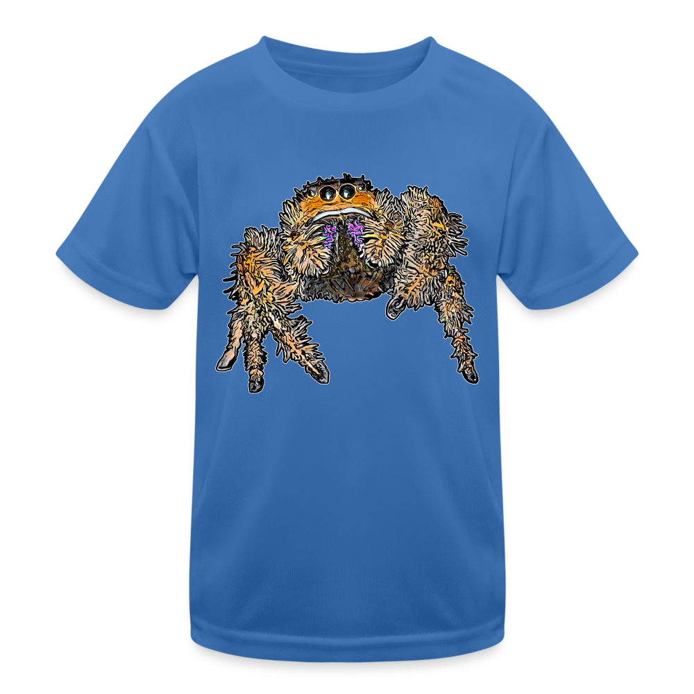 Kinder Funktions-T-Shirt Phidippus regius Everglades female - Königsblau