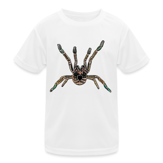 Kinder Funktions-T-Shirt Pterinochilus murinus tcf - weiß
