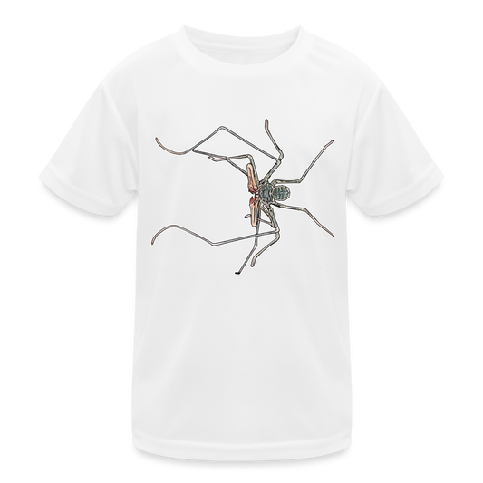 Kinder Funktions-T-Shirt Euphrynichus bacillifer - weiß
