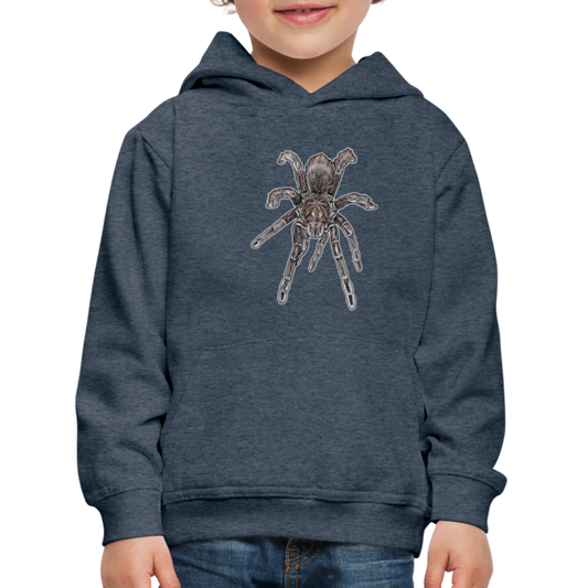 Kinder Hoodie Pamphobeteus sp Machala juvenile - Jeansblau