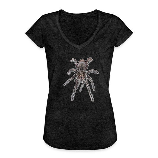 Frauen Vintage T-Shirt Pamphobeteus sp Machala juvenile - Anthrazit