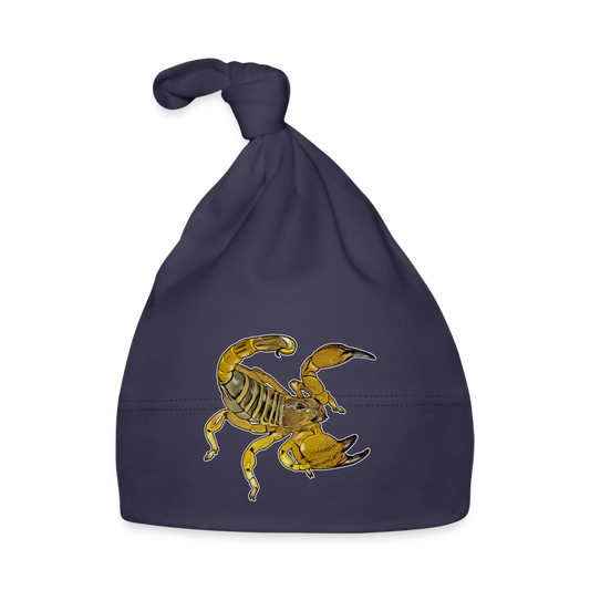 Baby Mützchen Scorpio maurus palmatus - Navy
